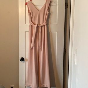 Calvin Klein pink jumpsuit